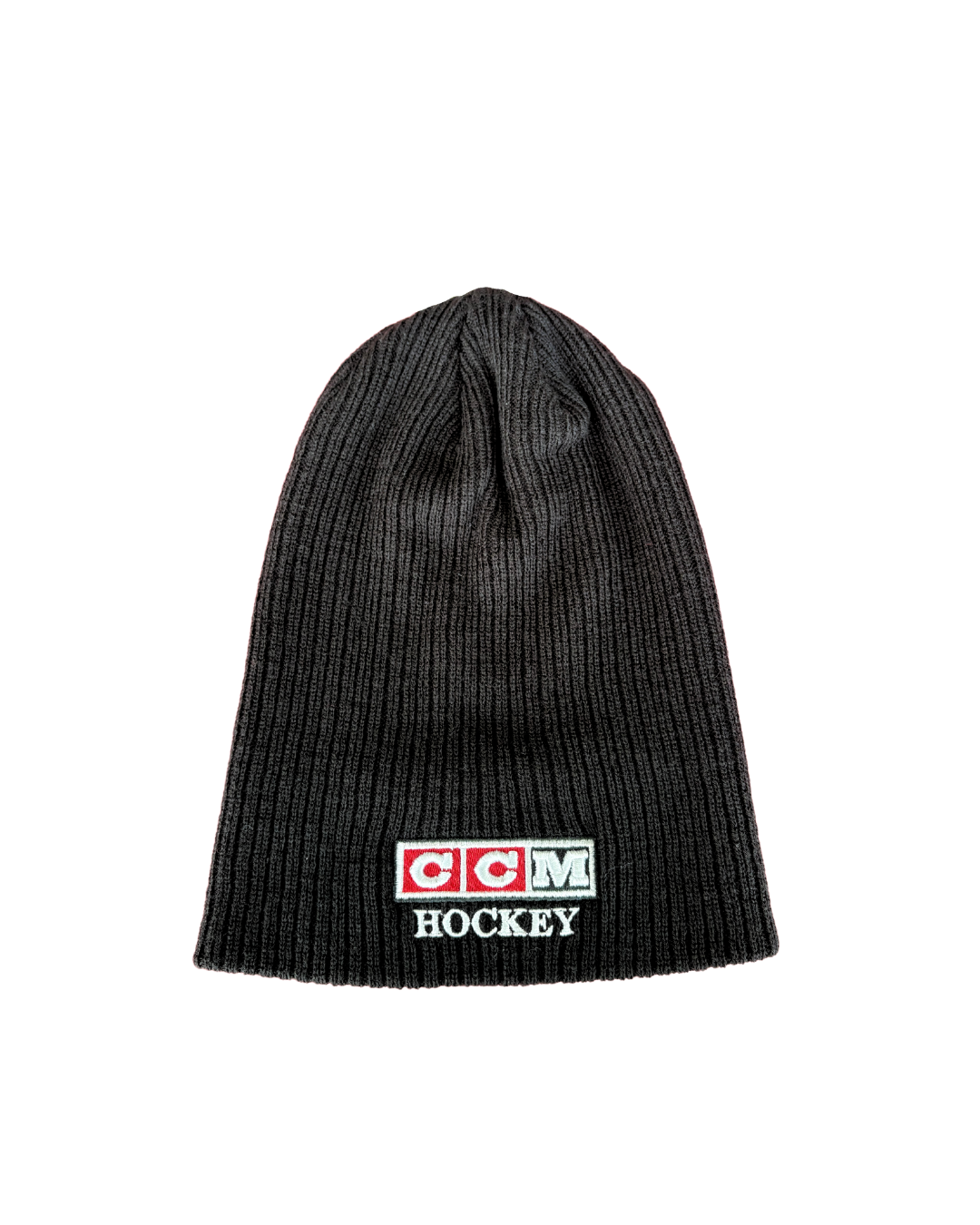 Ribbed Cuffless Beanie