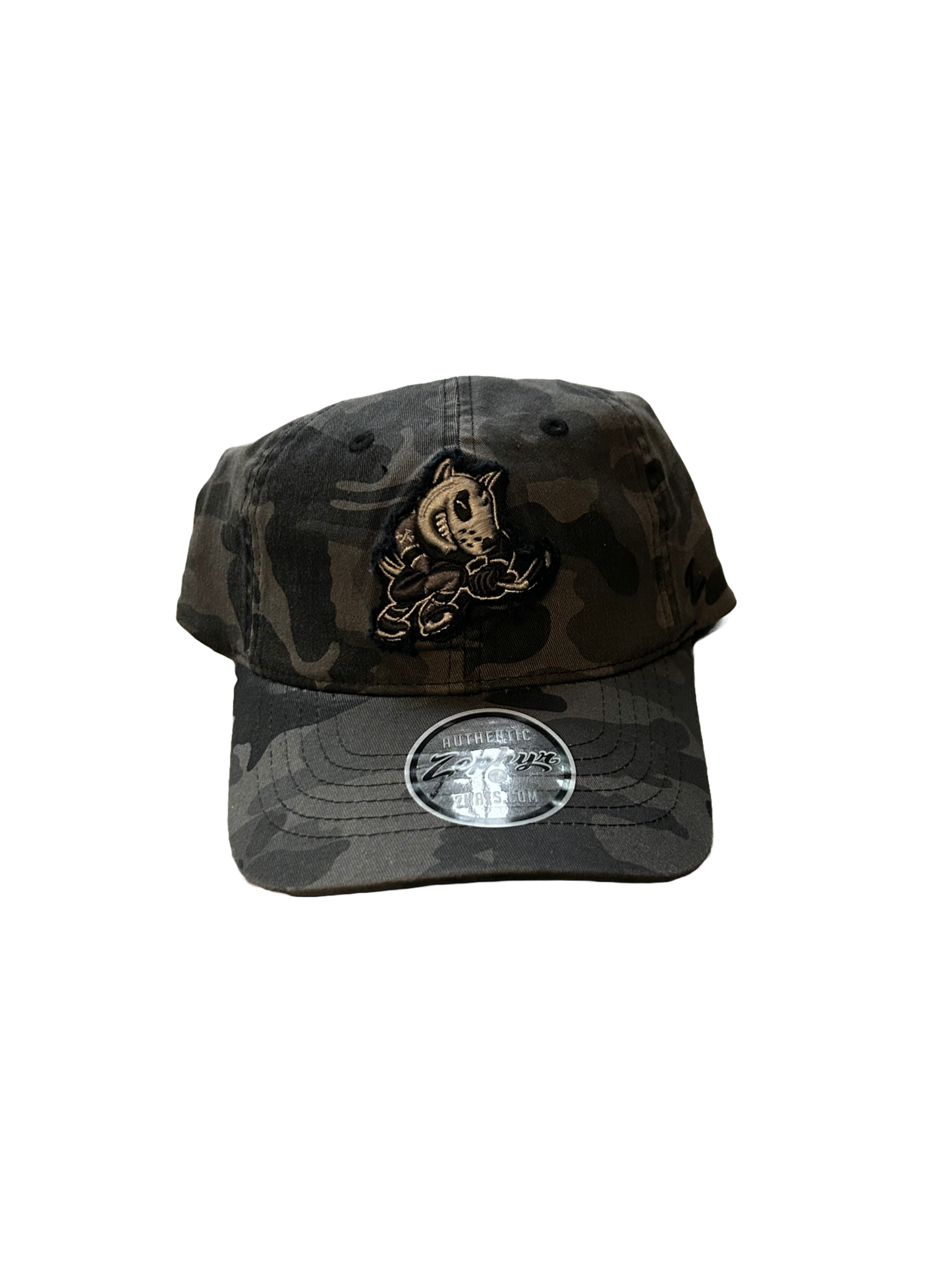 Zephyr Black Camo Dad Cap