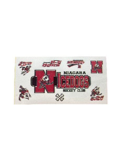 Niagara IceDogs Sticker Decal Page