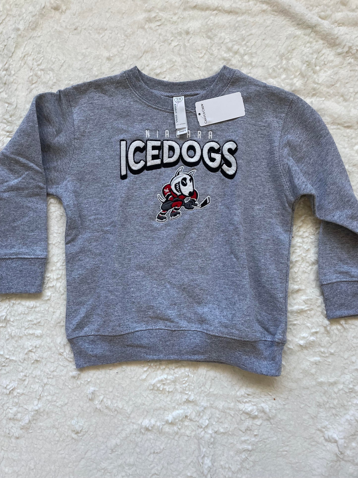 Grey Campus Crew Infant Crewnecks