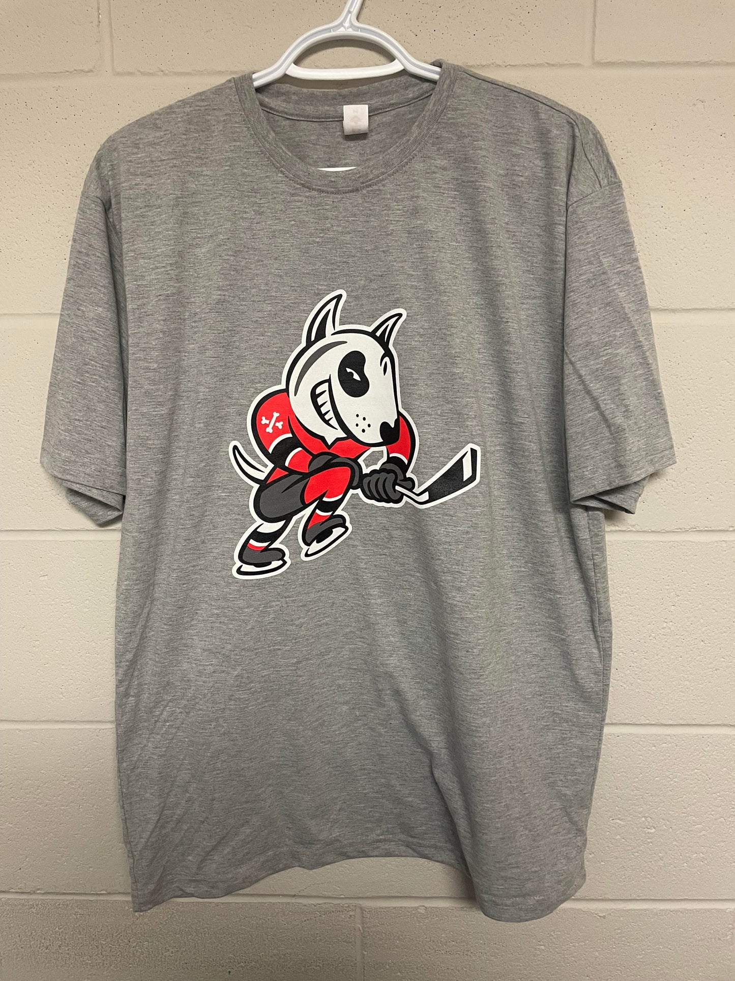 Grey Softblend Logo Tee
