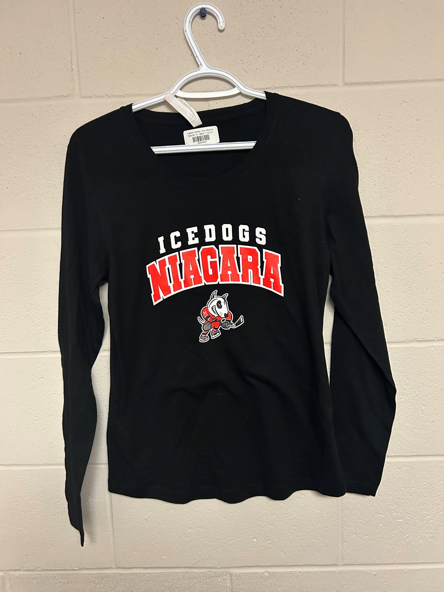 Ladies Varsity Long Sleeves