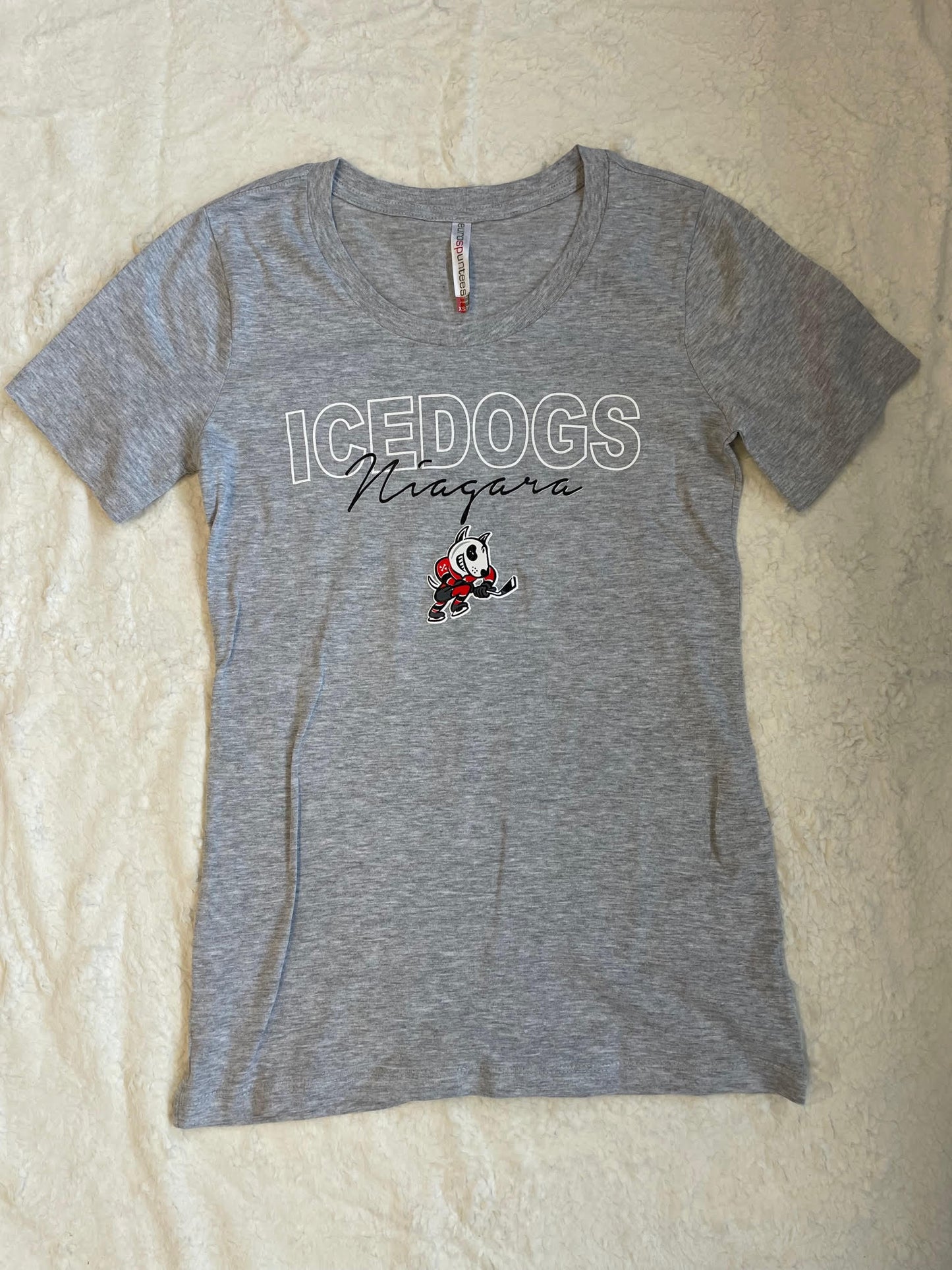 Ladies Athletic Grey T-Shirt