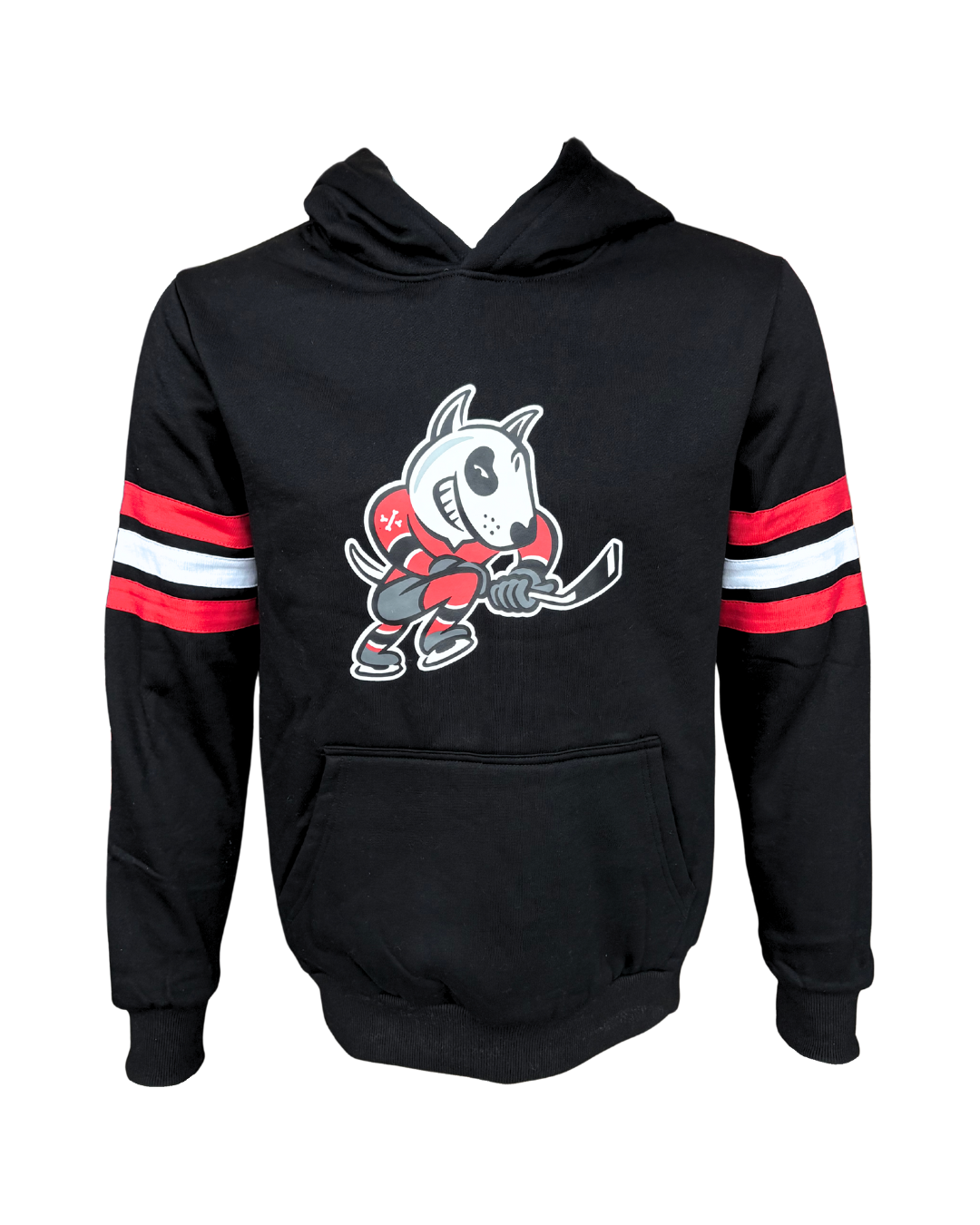 Bones Striped Hoodie