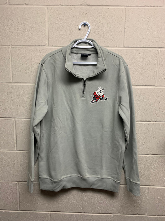Bclutch Grey 1/4 Zip
