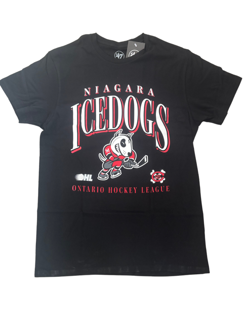 '47 Brand Black IceDogs t-shirt