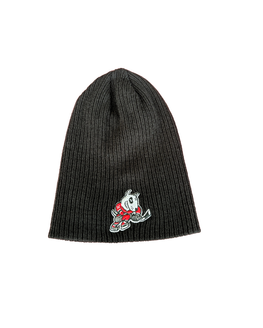 Ribbed Cuffless Beanie