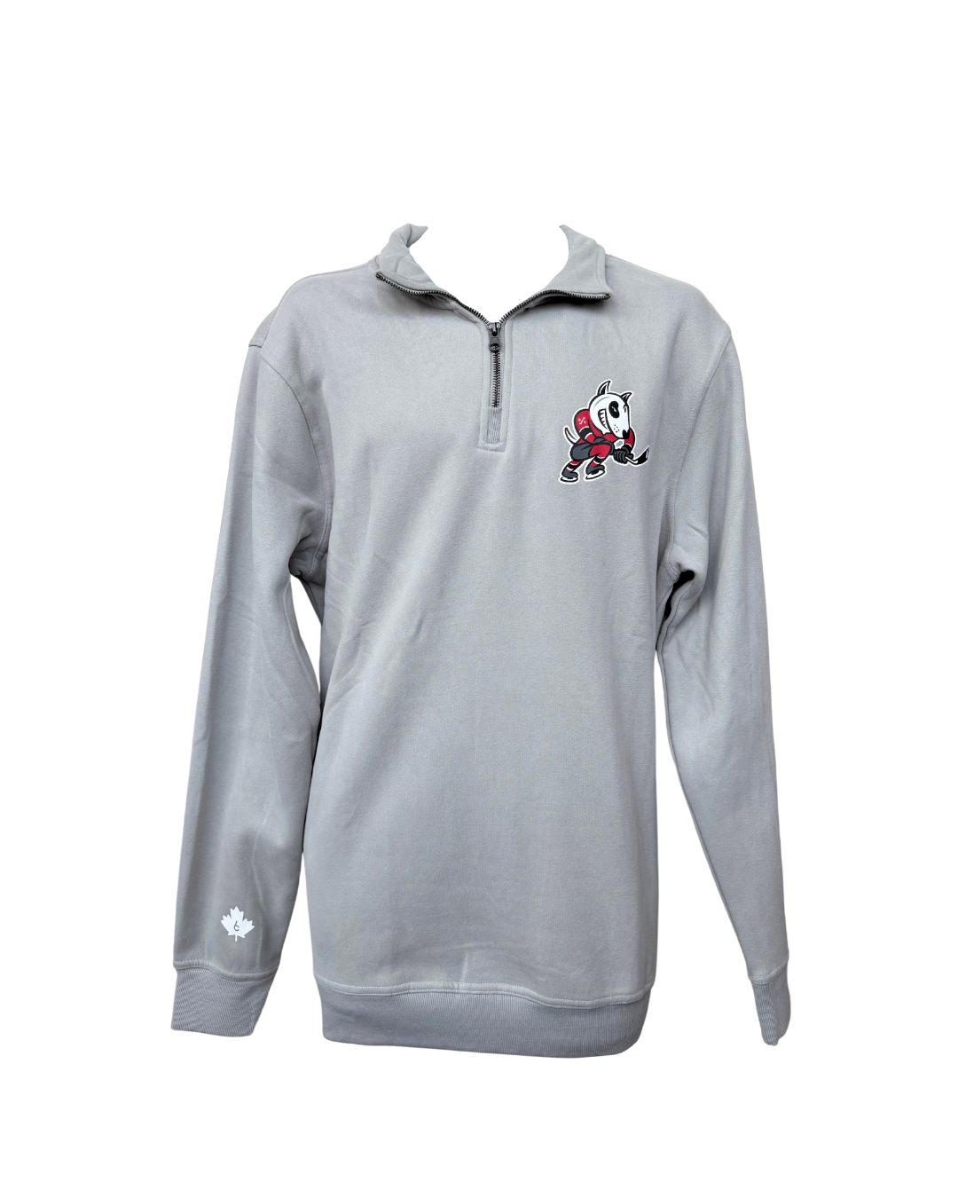 1/4 Zip Pullover Sweater