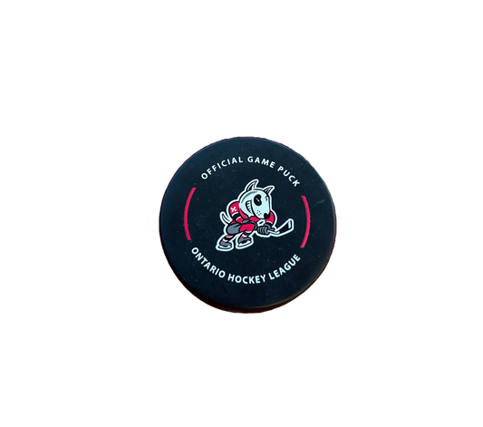 IceDogs Game Puck