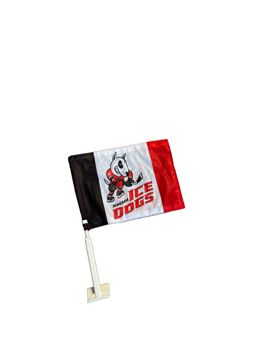 Niagara IceDogs Car Flag