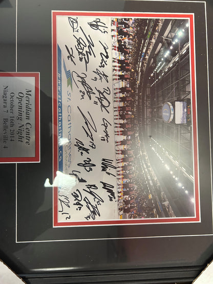 Framed Team Photo (signed)