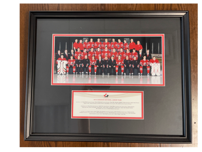 World Junior Team Canada Framed Photo