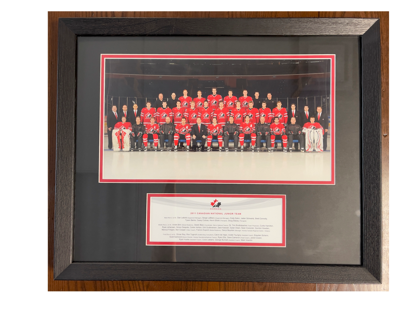 World Junior Team Canada Framed Photo