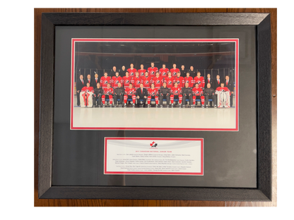 World Junior Team Canada Framed Photo