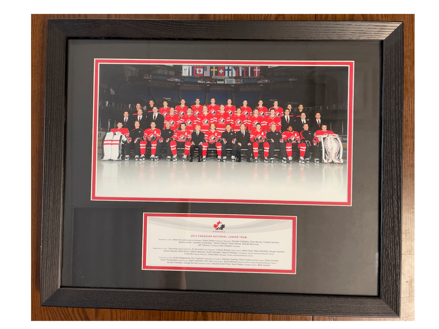 World Junior Team Canada Framed Photo