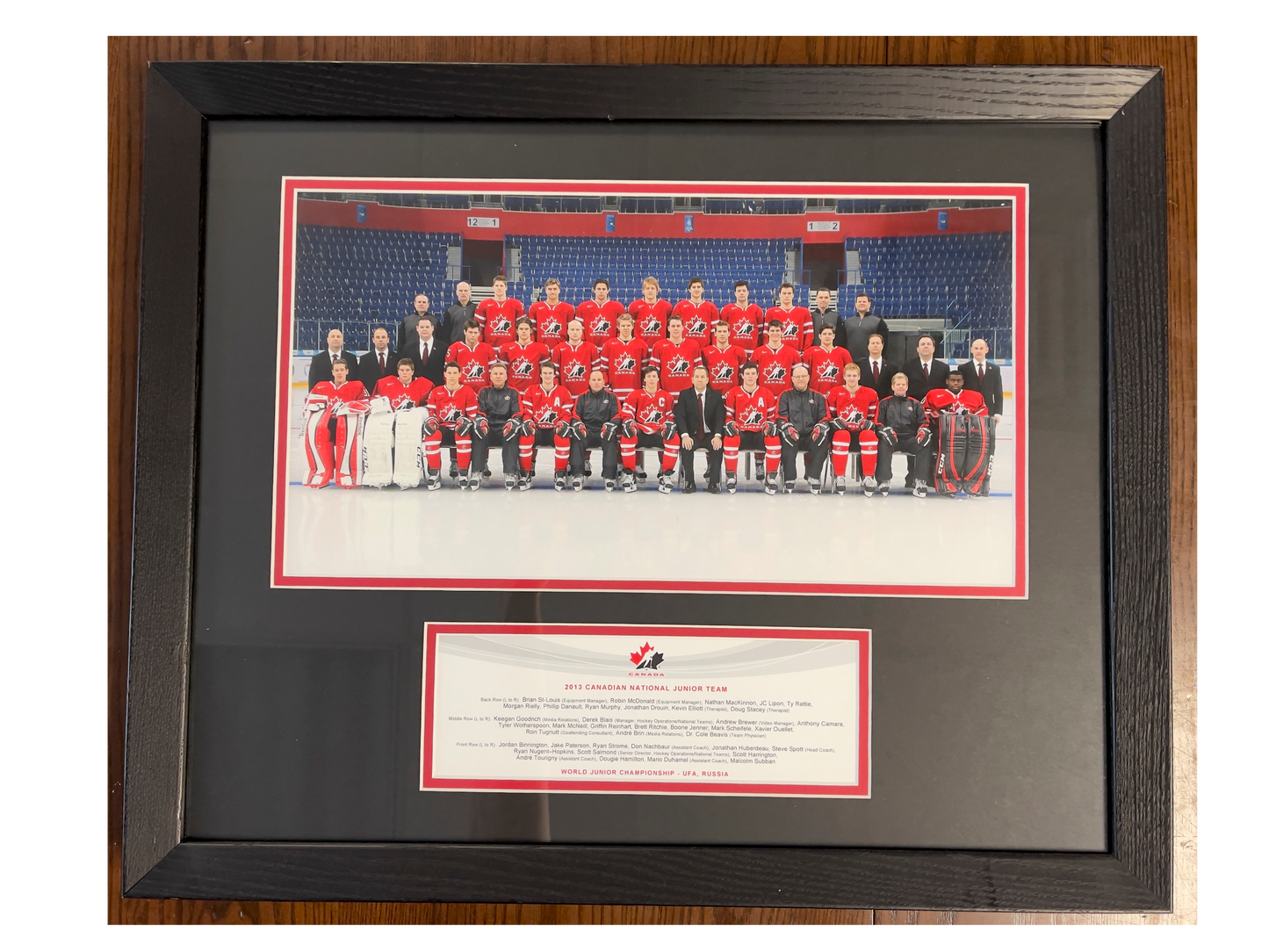 World Junior Team Canada Framed Photo