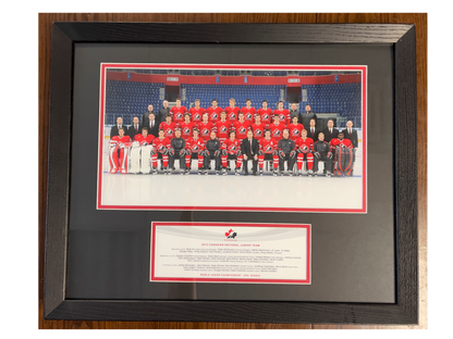 World Junior Team Canada Framed Photo