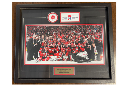 World Junior Team Canada Framed Photo