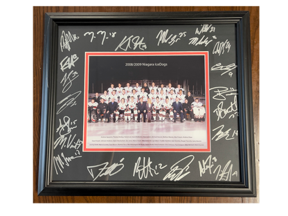 Framed Team Photo (signed)
