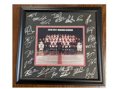 Framed Team Photo (signed)