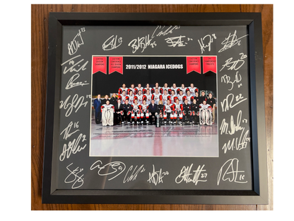 Framed Team Photo (signed)