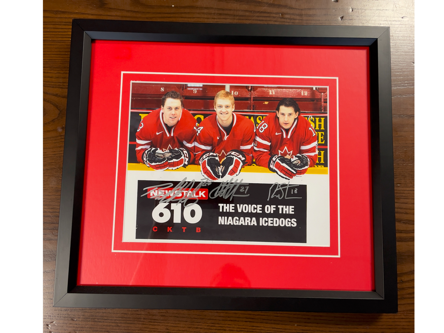 World Junior Team Canada Framed Photo