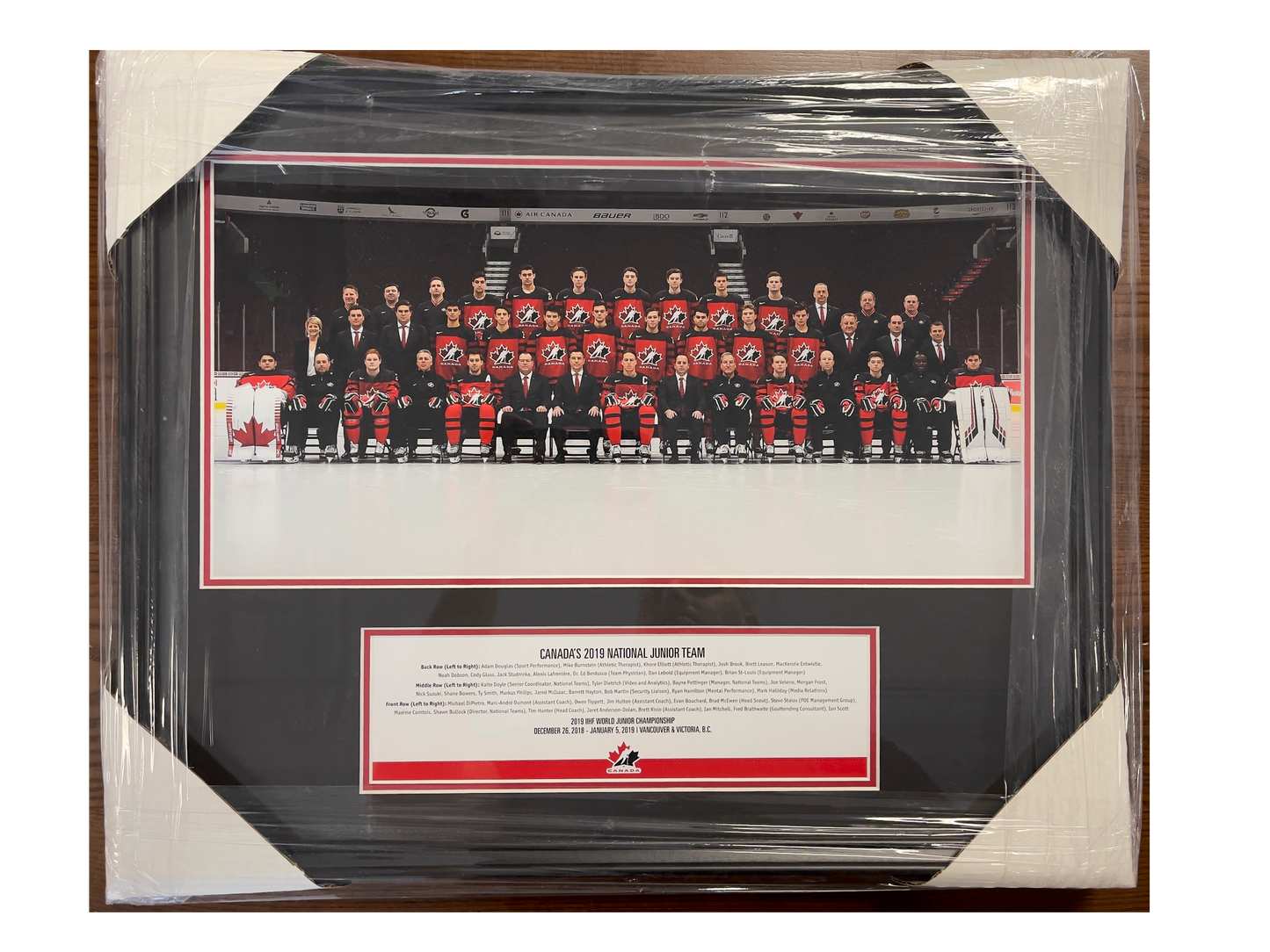 World Junior Team Canada Framed Photo
