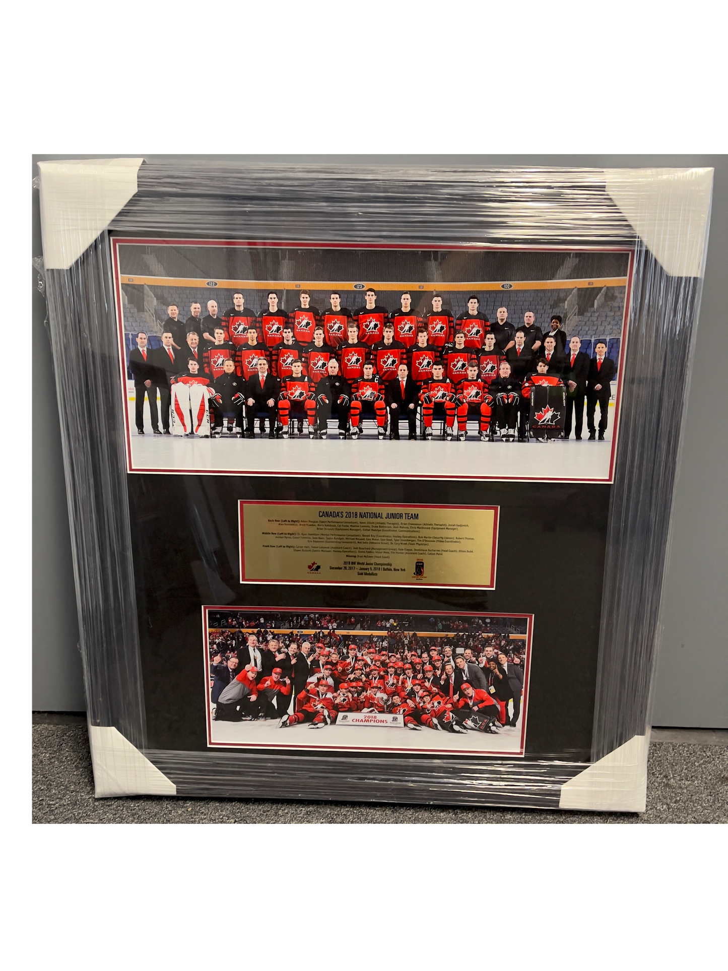 World Junior Team Canada Framed Photo
