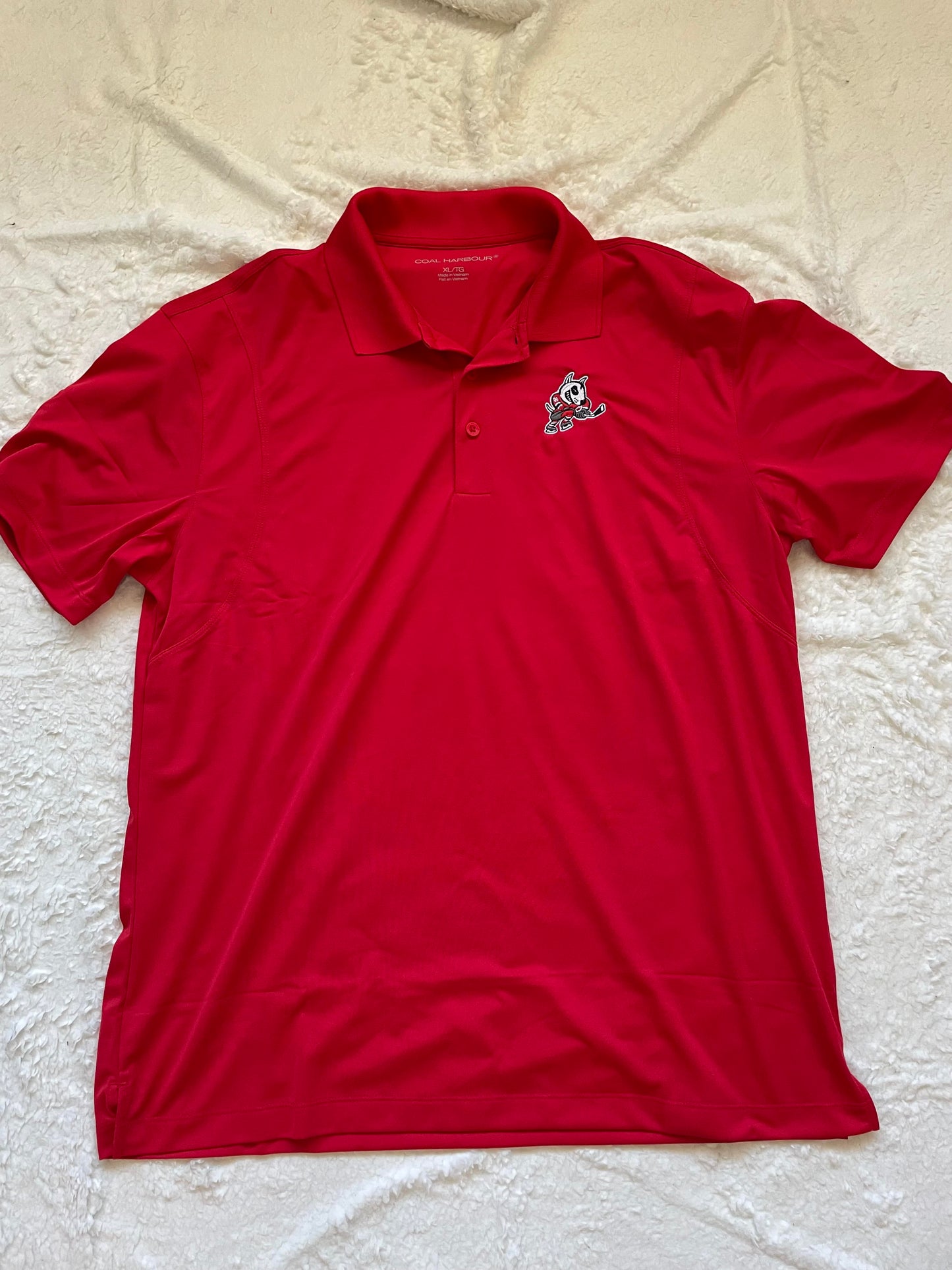 Red Coal Harbour Golf Shirts